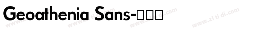 Geoathenia Sans字体转换